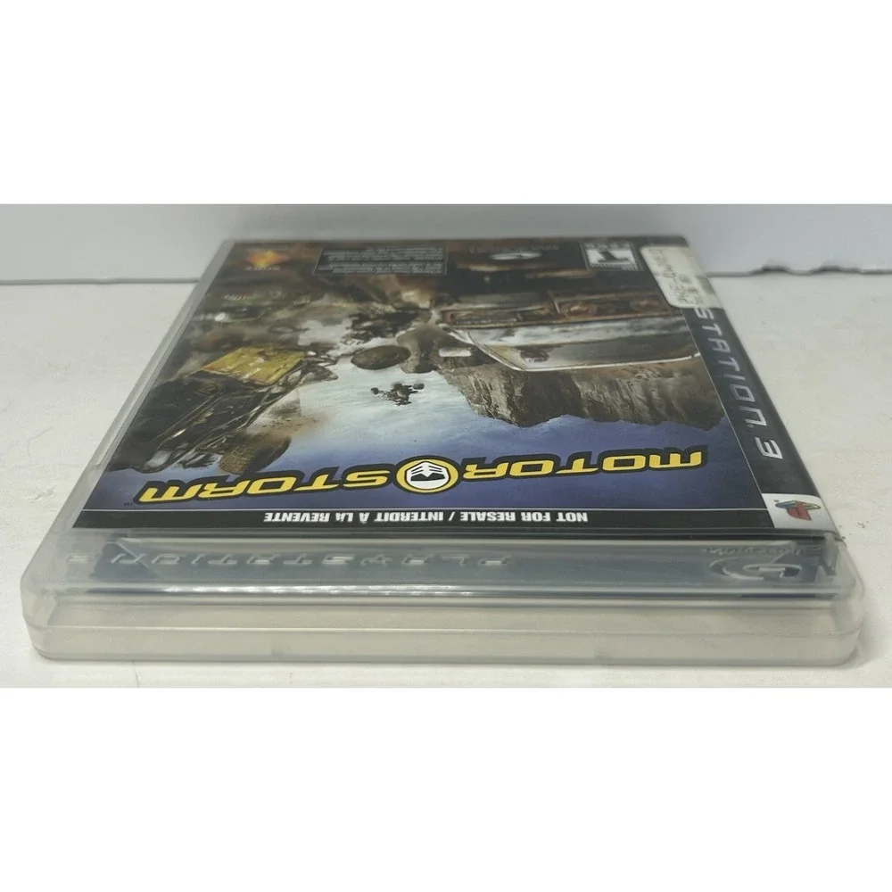 Motorstorm Sony PlayStation 3 PS3 2007 Complete with Manual‎ CIB Untested